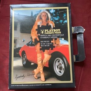 1981 Kimberly Herrin puzzle. In sealed plastic bag. Pieces never opened.